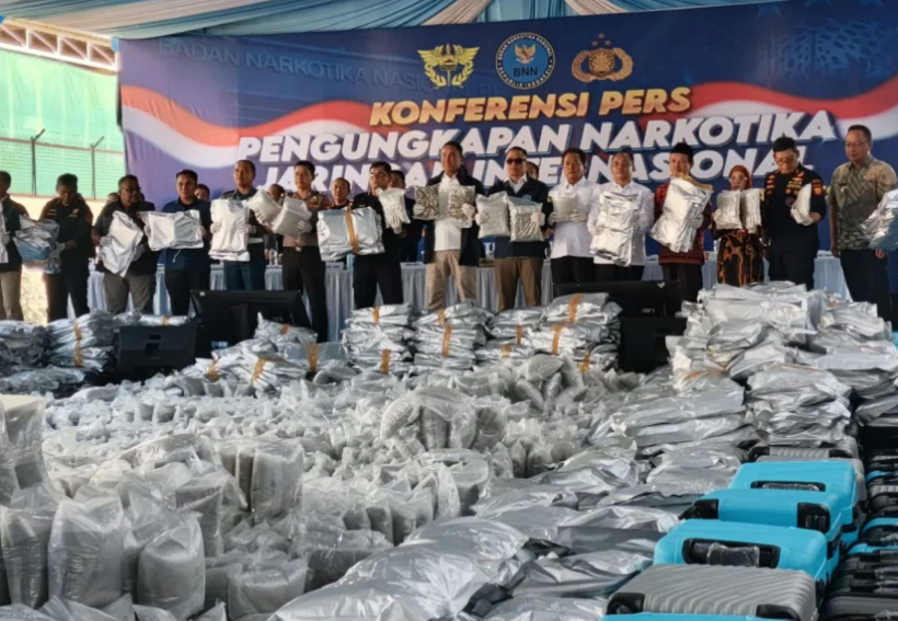 印尼捣毁国人操控跨国毒品走私网络
